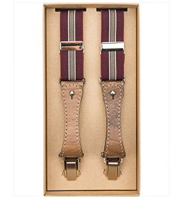 Подтяжки CHARLIE NOCE BORDEAUX 