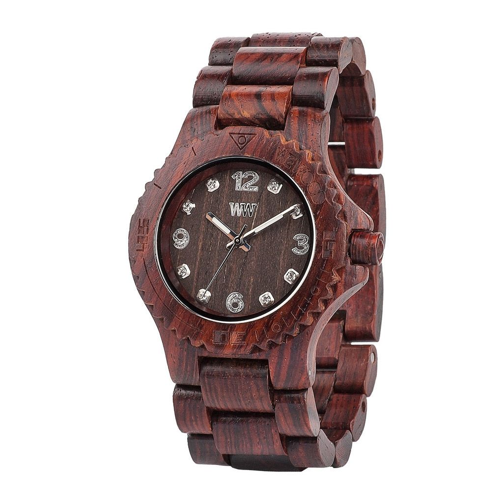 WeWood Deneb Chocolate Swarovski