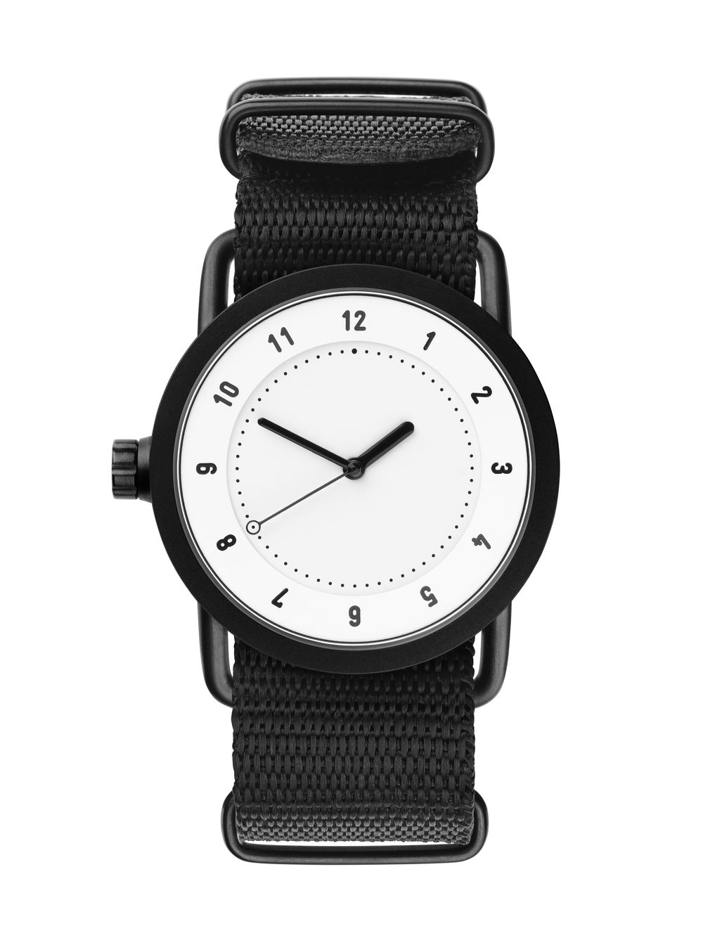 часы TID No.1 White Black Nylon 36 mm фото 4