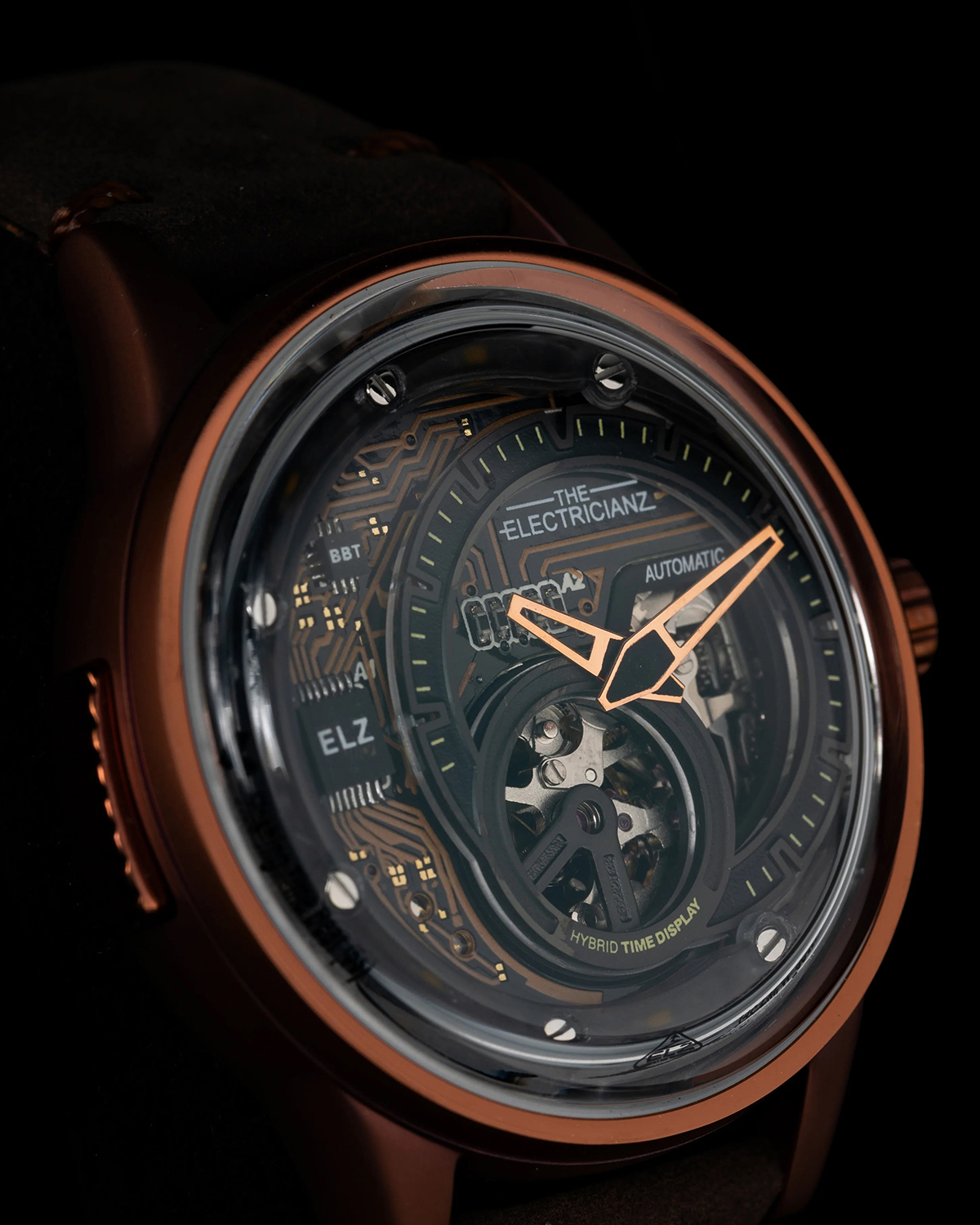The Electricianz THE HYBRID E-CIRCUIT BRONZE ZZ-B1C/05-CLC Automatic