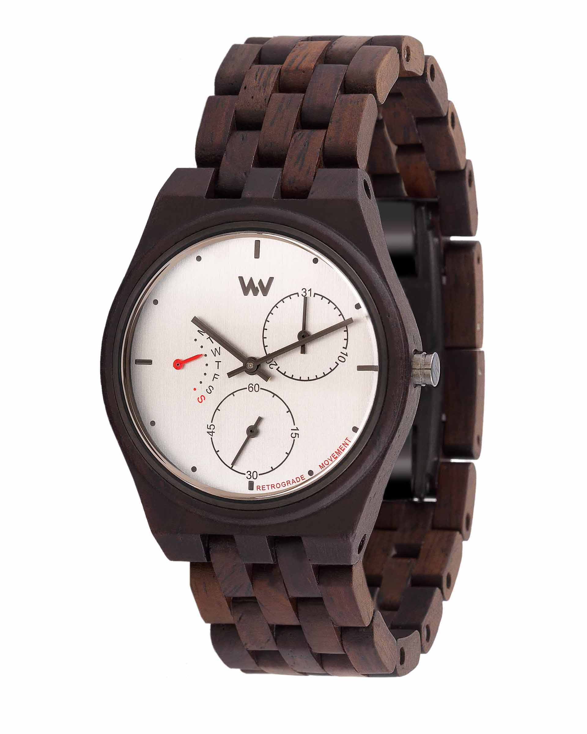 часы WeWood RIDER Choco Silver фото 5