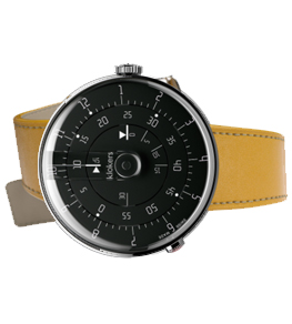 KLOK-01 MINIMAL BLACK Yellow 