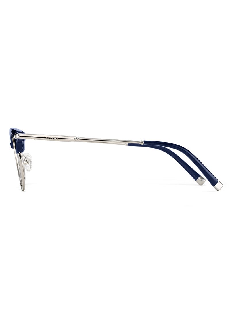 A.B. art a.b.art Retro Metal Half Rim Blue