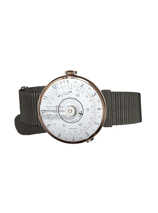Klokers KLOK-08 Rosegold Grey nylon
