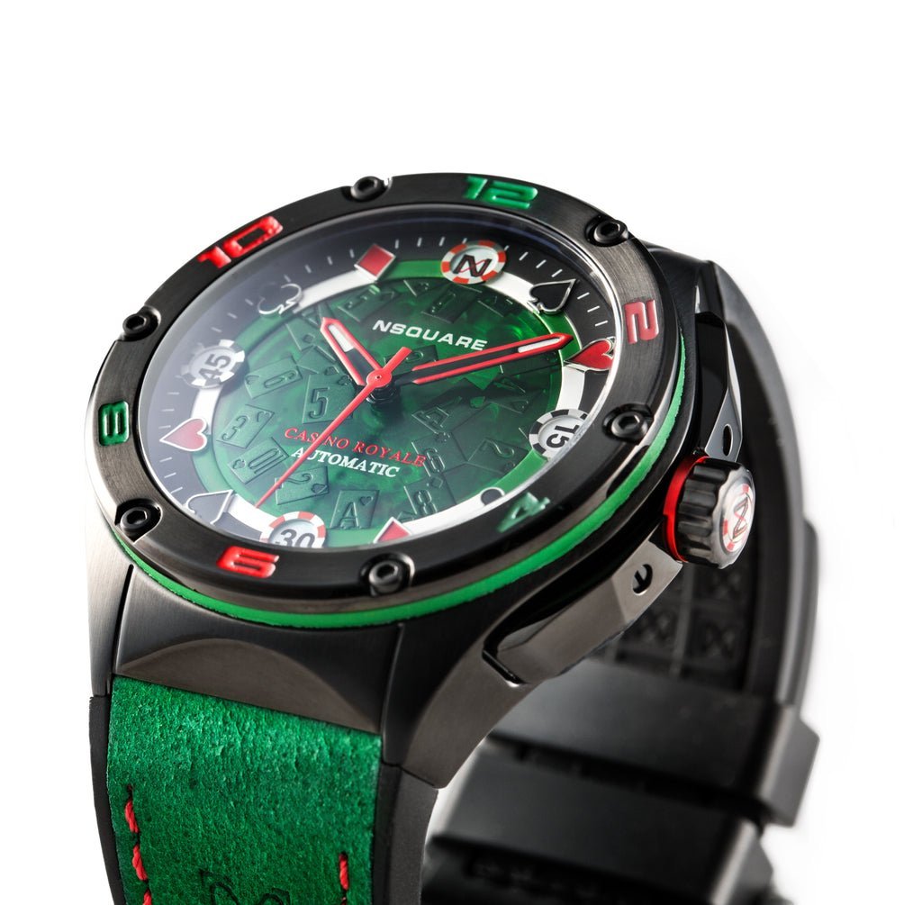 часы NSQUARE Casino Royale Green N40.1 Limited Edition фото 5