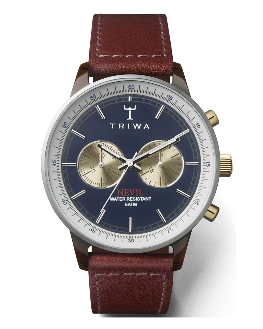 Triwa Duke Nevil Cognac Sewn
