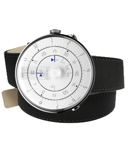 Klokers KLOK-01 MINIMAL <br>WHITE black 420  фото 1