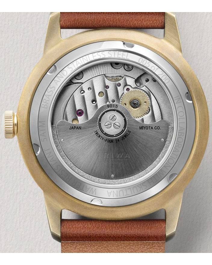 часы Triwa Skultuna II Brown Classic Automatic Limited Edition фото 10