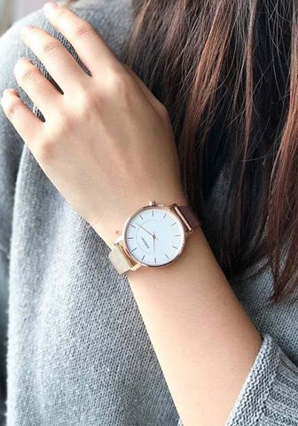 Komono Harlow Rose Gold Mesh