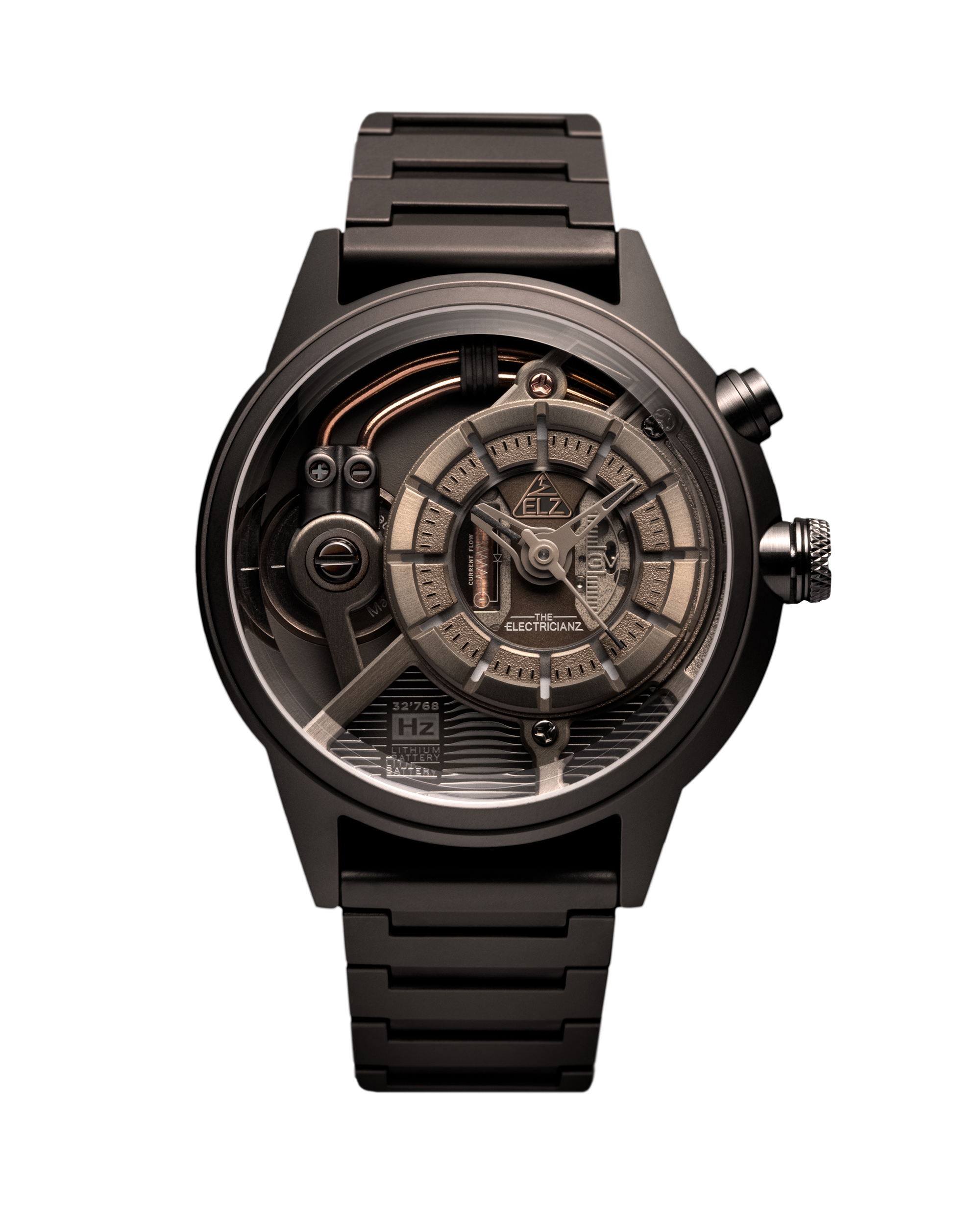 The Electricianz THE BROWN Z METAL ZZ-A4C/01-MSC