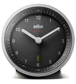 Будильник BC07 <br>Silver Black 