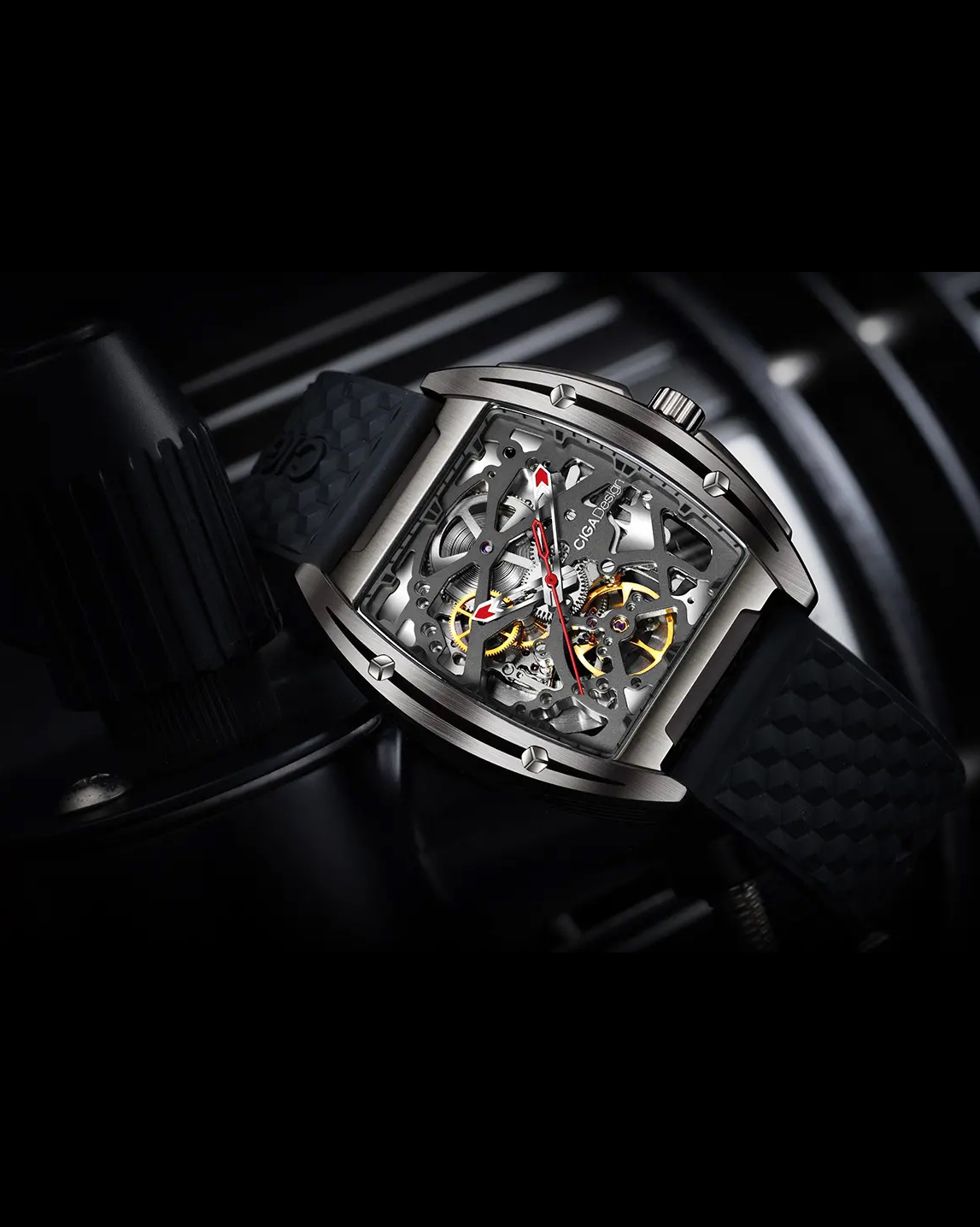 часы CIGA Design Z-SERIES TITANIUM BLACK Automatic фото 8