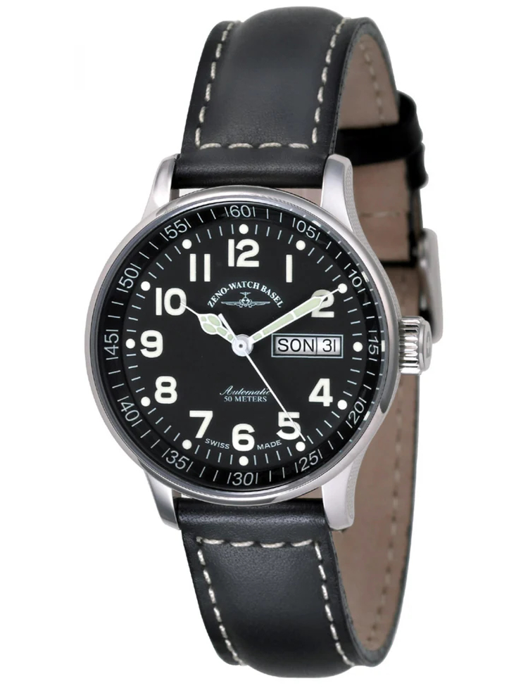 ZENO Watches Zeno Pilot Day Date Ref. 336DD-a1