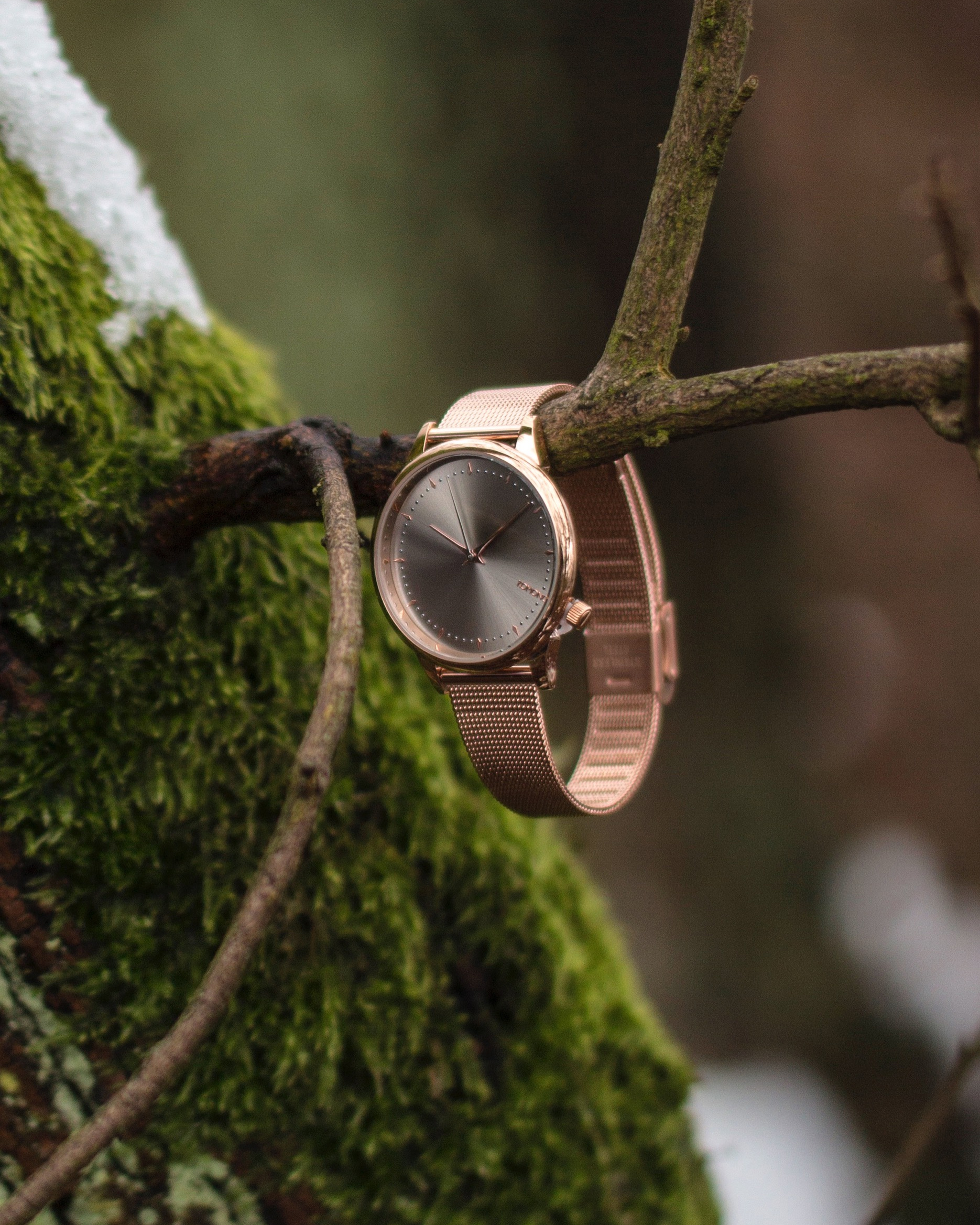 Komono Estelle Royale Rose Gold Grey