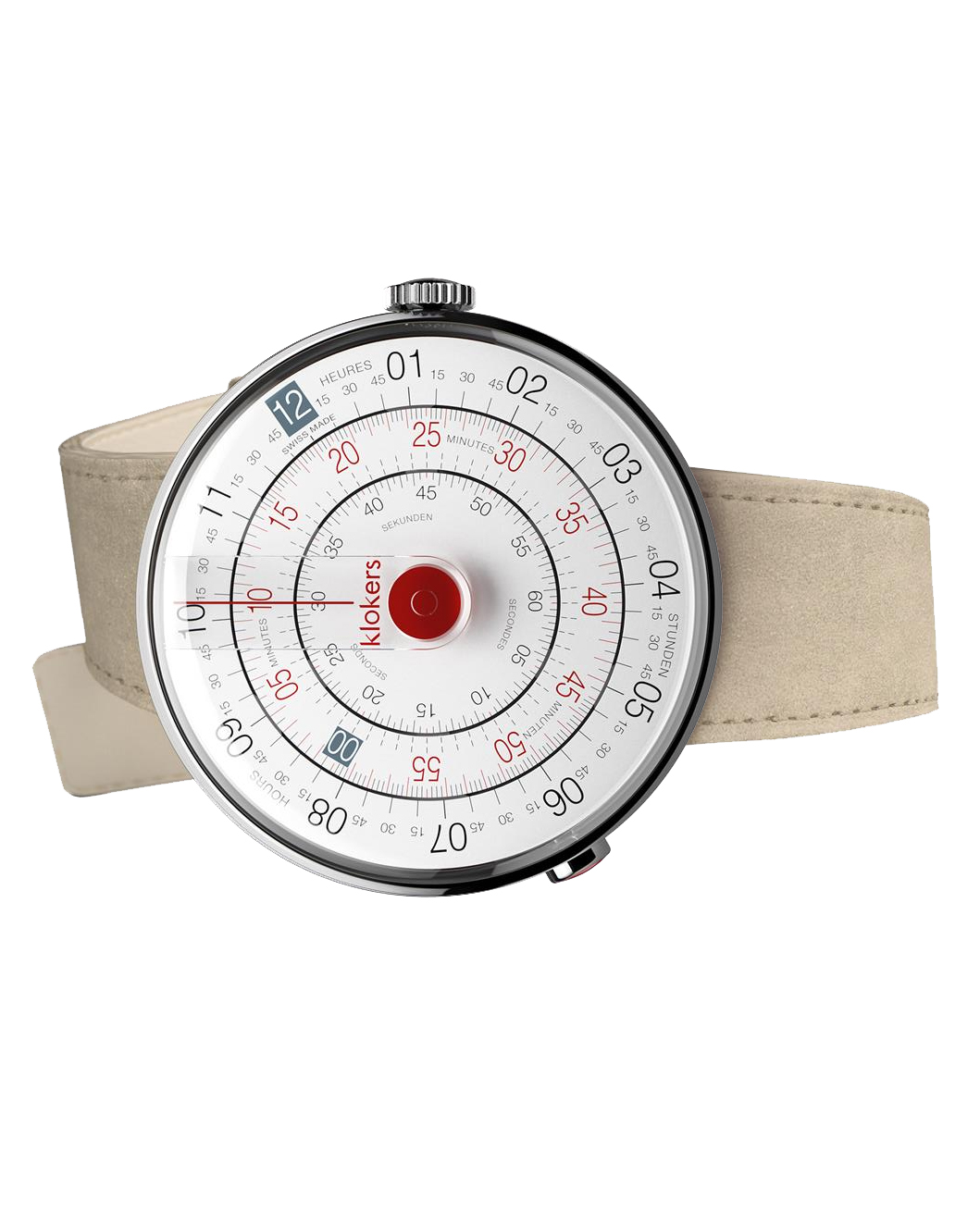Klokers KLOK-01 red beige