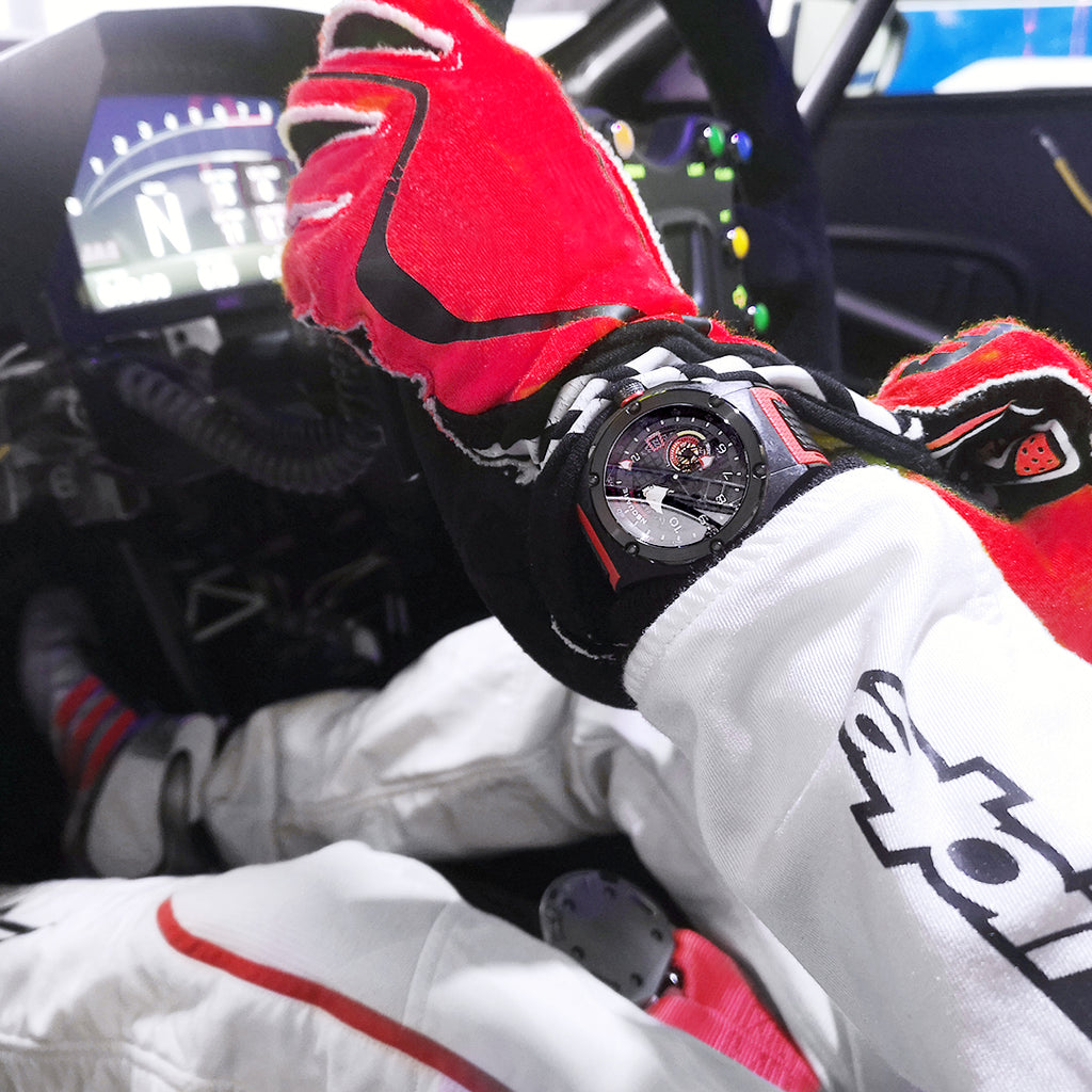 NSQUARE Racermatic Red Black N38.1