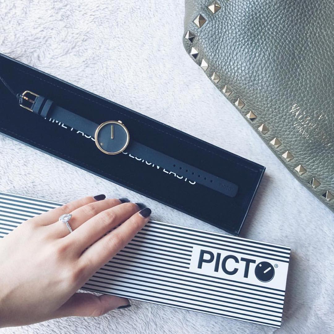 Picto Picto 30 mm Black / Gold