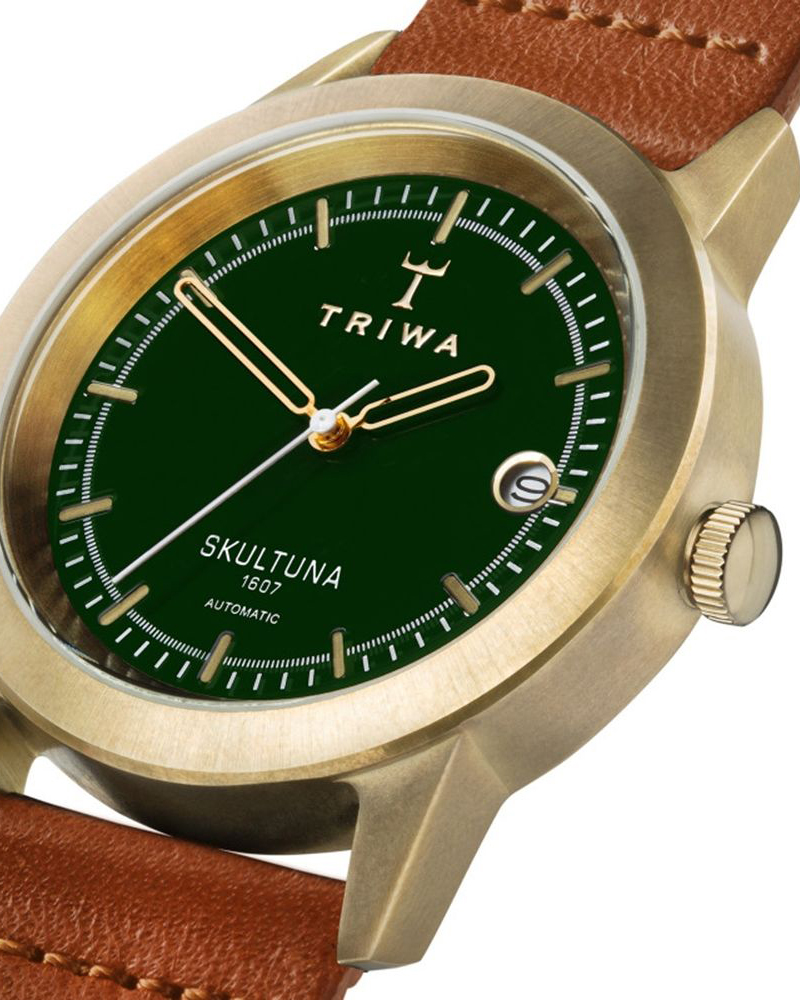 часы Triwa Skultuna II Brown Classic Automatic Limited Edition фото 6