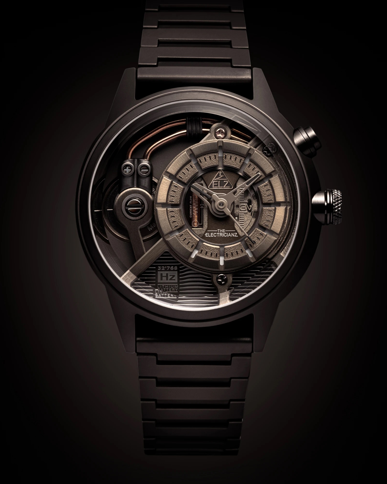 The Electricianz THE BROWN Z METAL ZZ-A4C/01-MSC