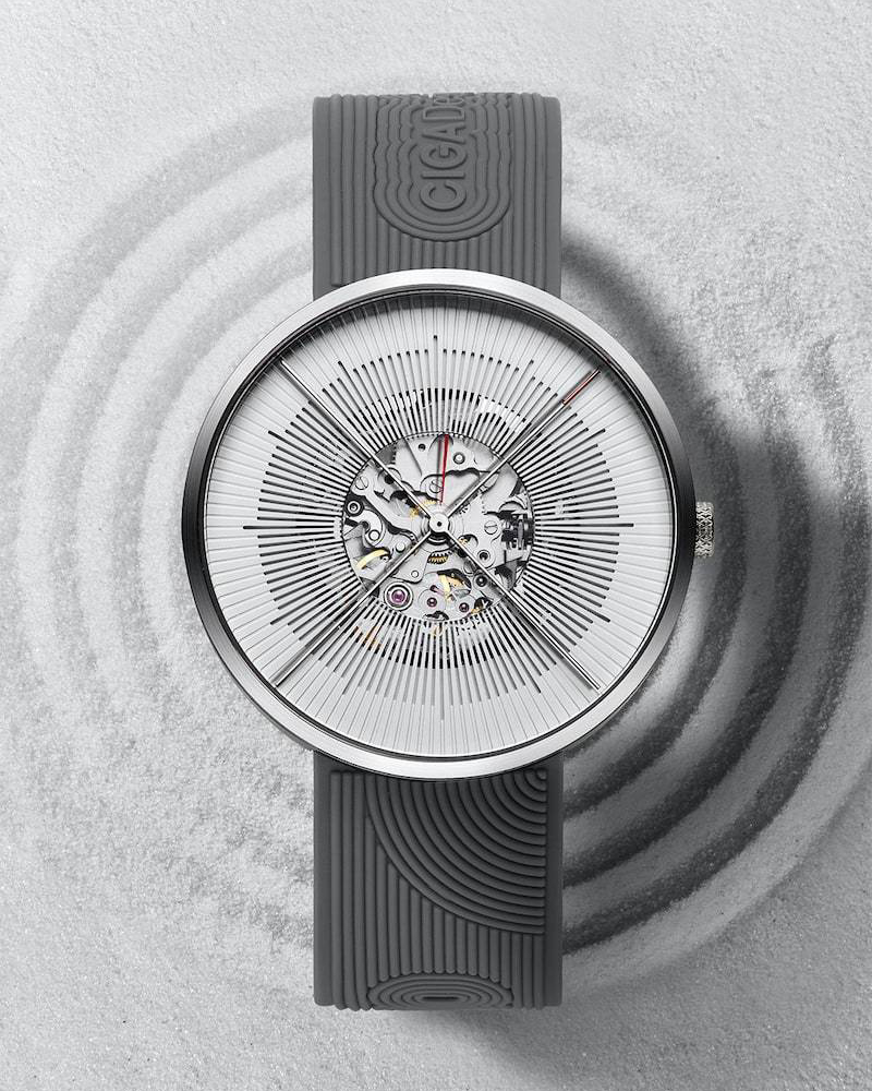 часы CIGA Design J SERIES ZEN silver automatic J011-SISI-W35 фото 5