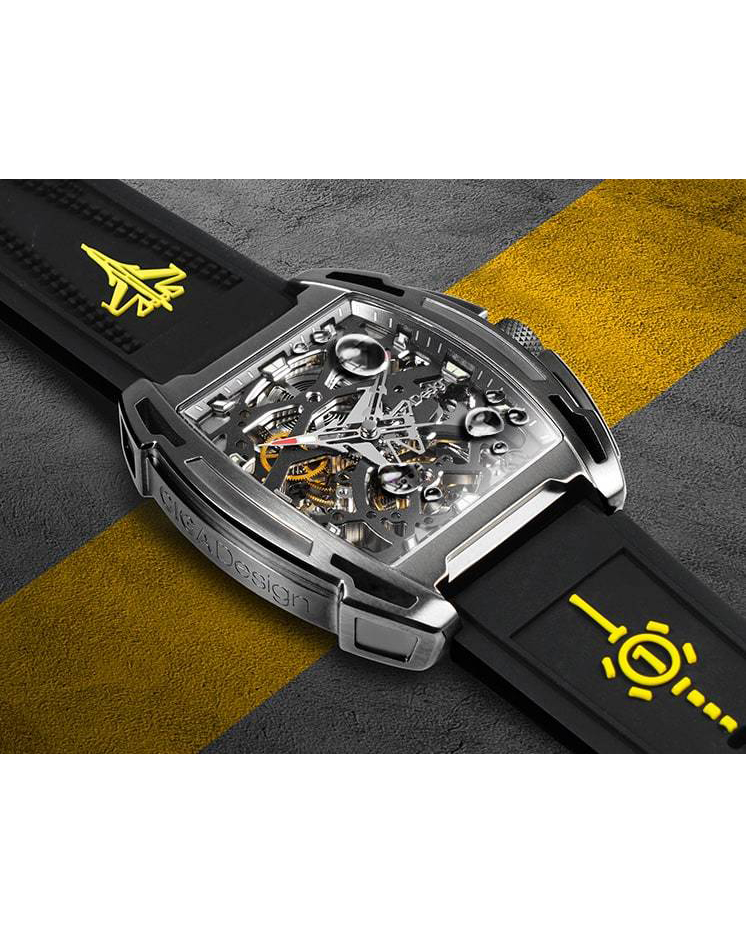 часы CIGA Design Z-SERIES AIRCRAFT CARRIER Black + футболка фото 14