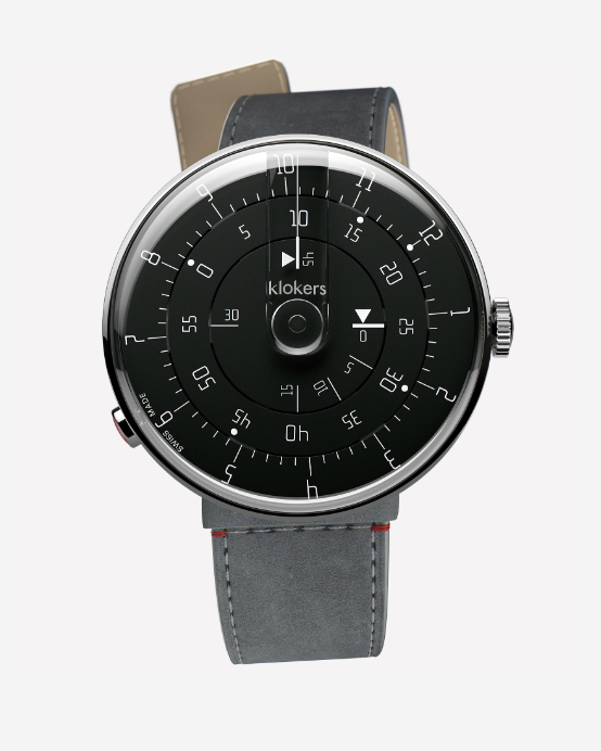 Klokers KLOK-01 MINIMAL BLACK Grey