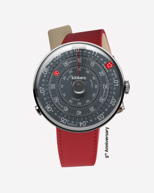 Klokers KLOK-01 Limited edition Héritage ANTHRACITE Red