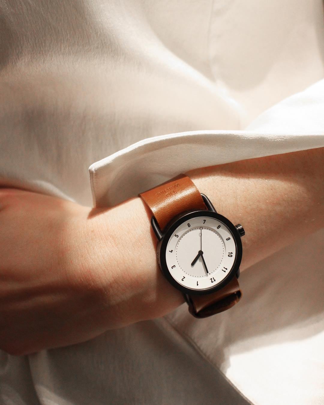 TID No.1 White Tan Leather