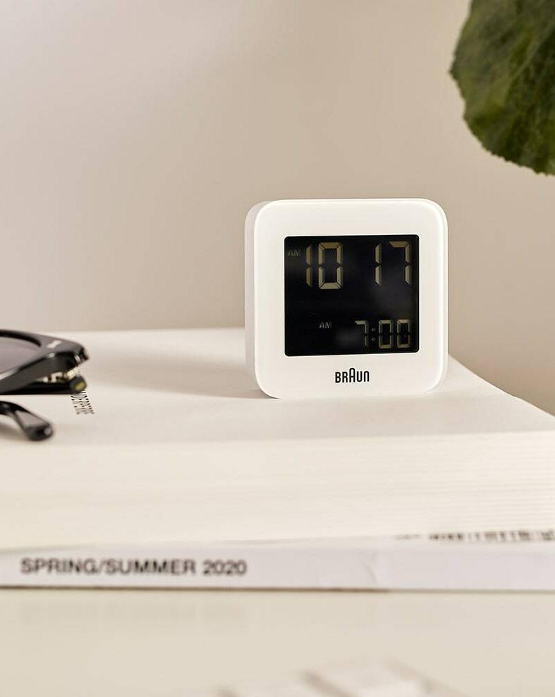 BRAUN БУДИЛЬНИКИ Будильник BC08 White