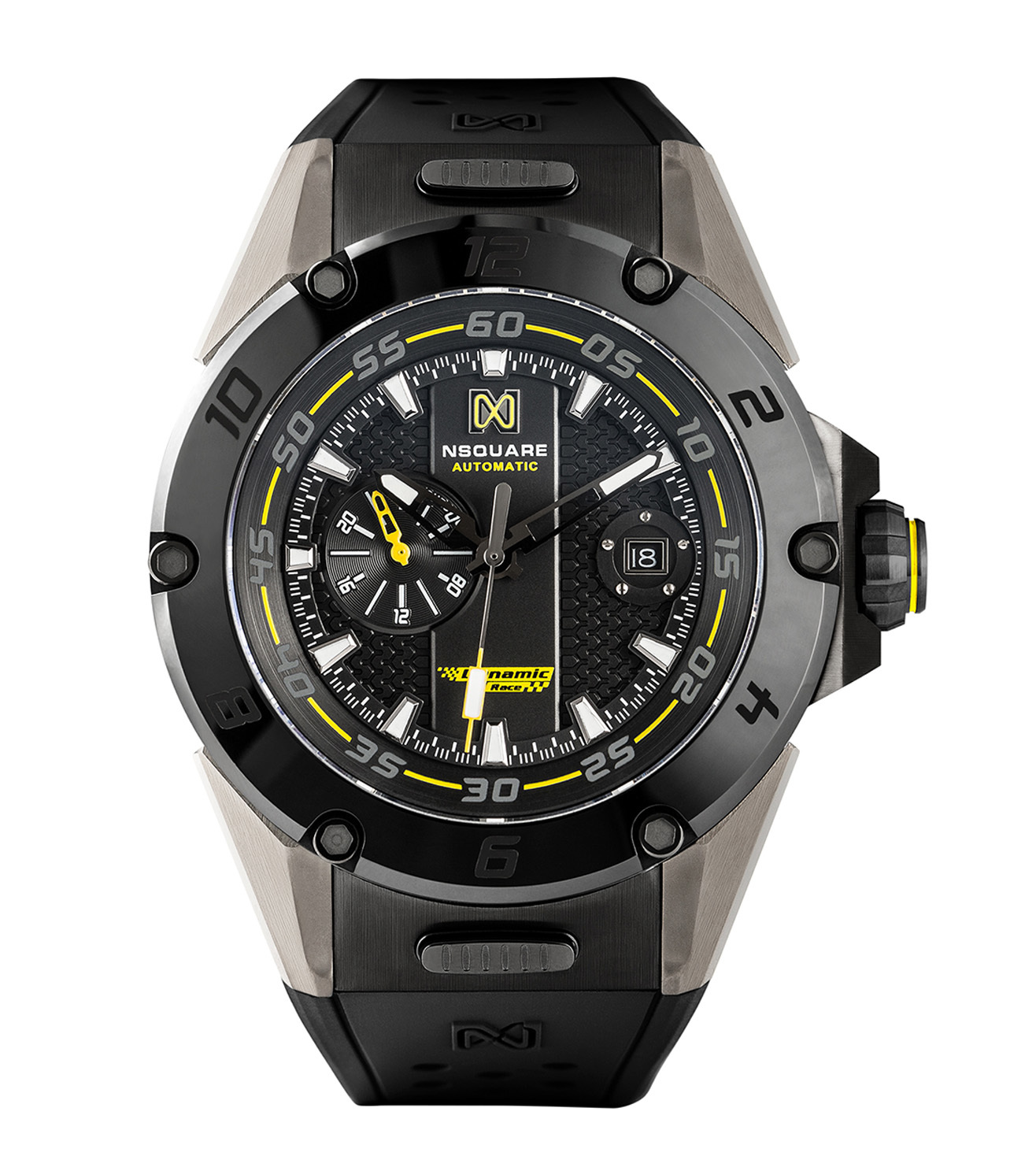 NSQUARE Dynamic Race Black Yellow N31.1