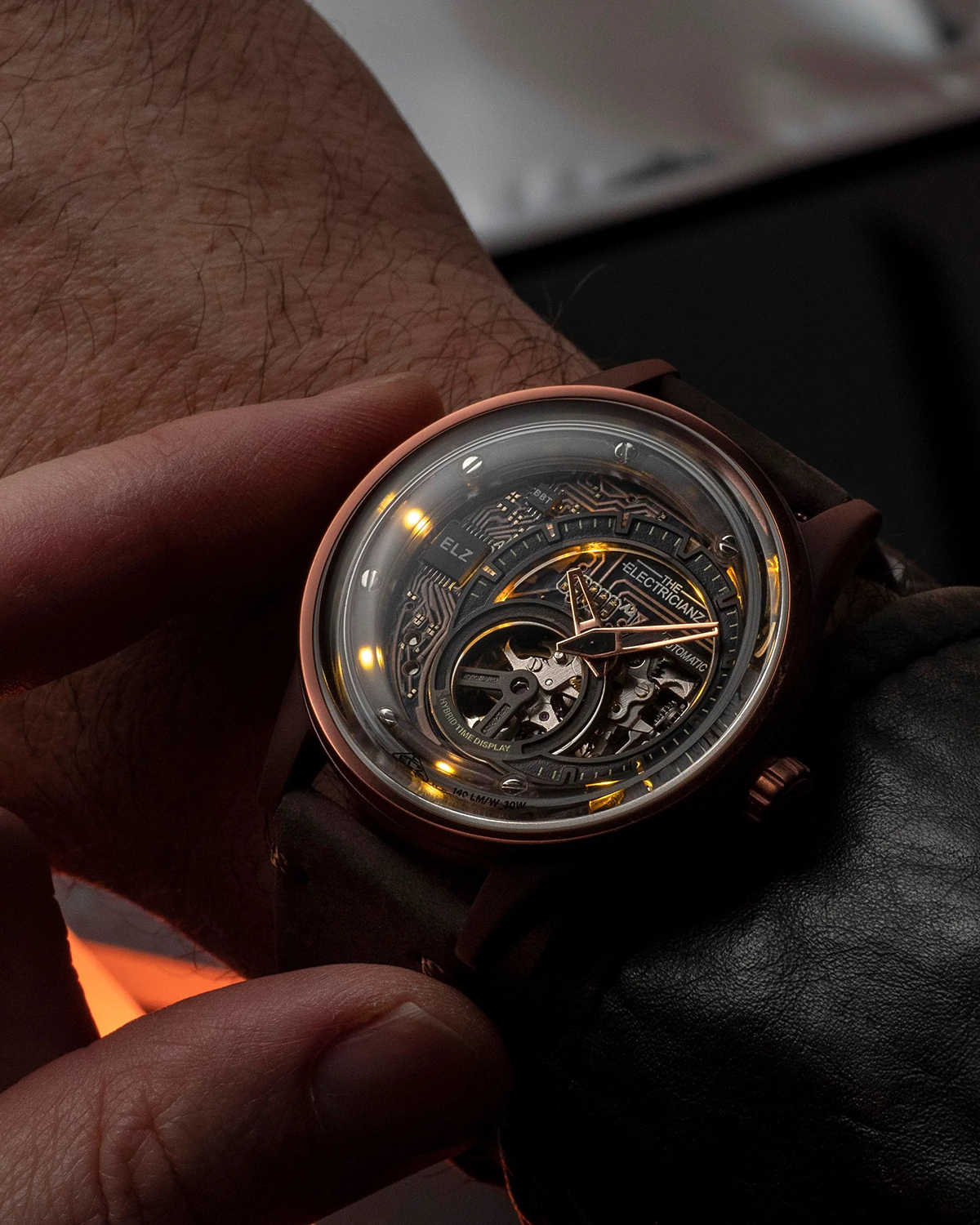 The Electricianz THE HYBRID E-CIRCUIT BRONZE ZZ-B1C/05-CLC Automatic