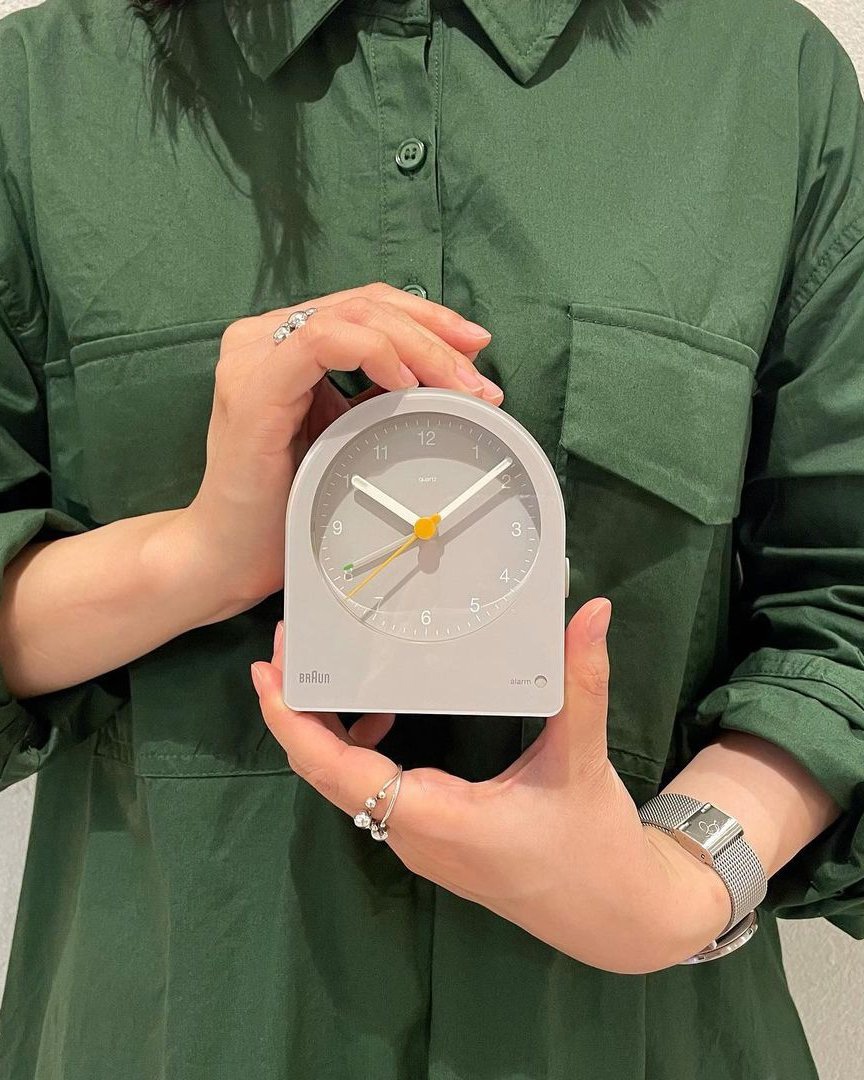 Braun Будильник BC22 grey