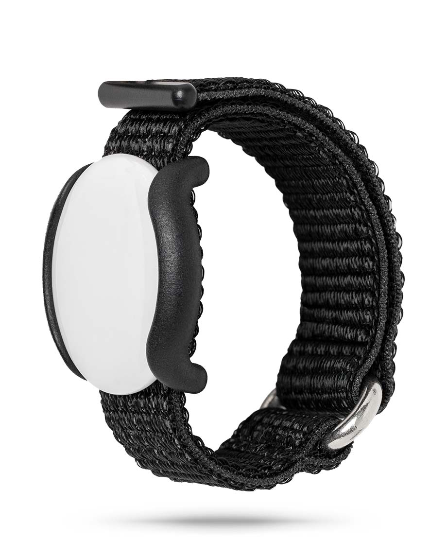 Ziiiro Alma Black для  Apple Airtag