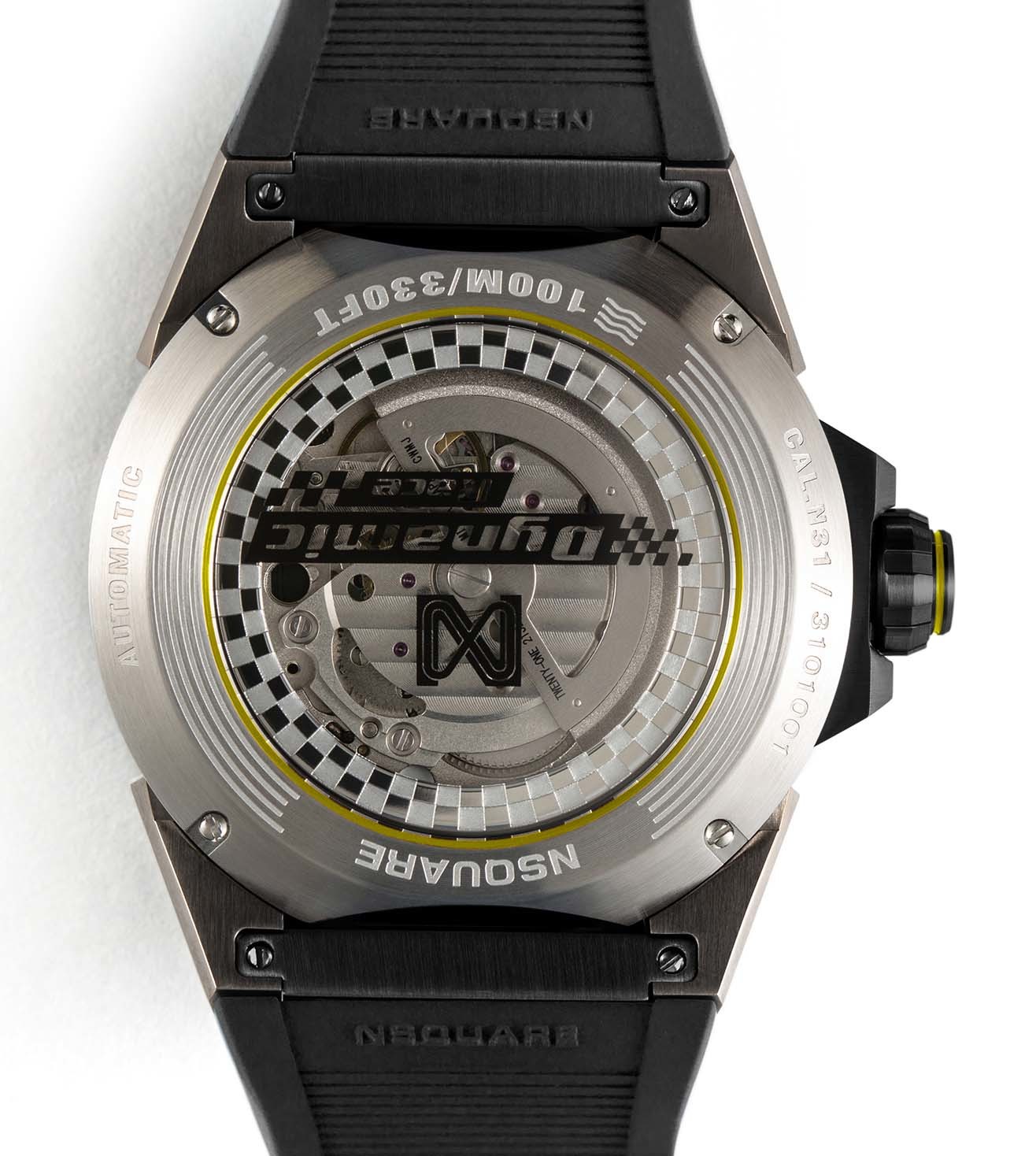 NSQUARE Dynamic Race Black Yellow N31.1