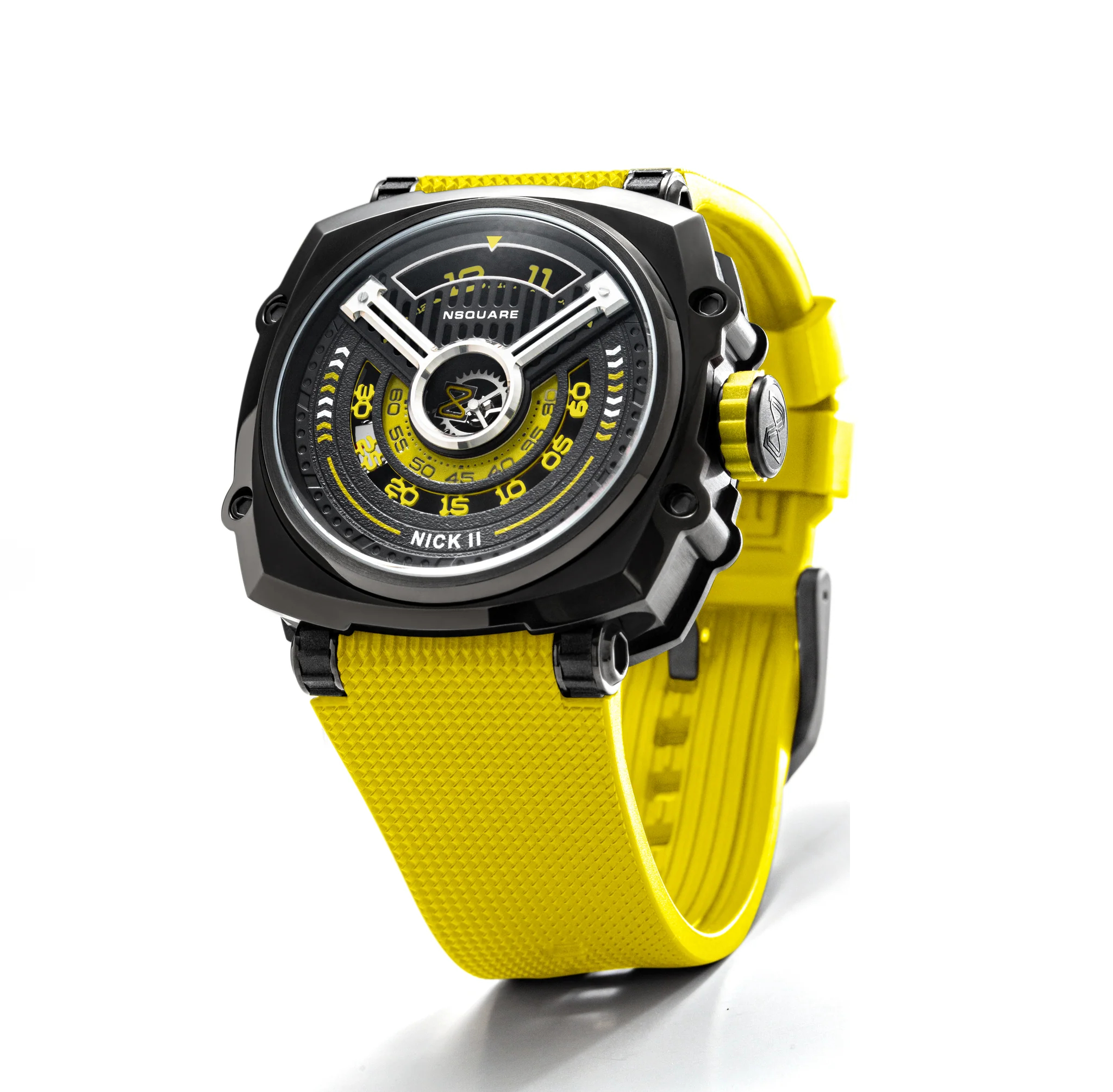 часы NSQUARE Nick II Automatic Yellow N12.1.1 фото 7