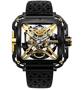 X Series Titanium Gold Automatic X021-BLGO-W25BK 