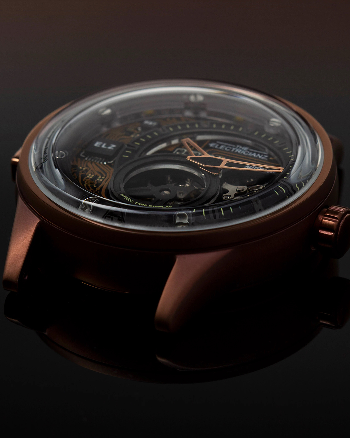 The Electricianz THE HYBRID E-CIRCUIT BRONZE ZZ-B1C/05-CLC Automatic