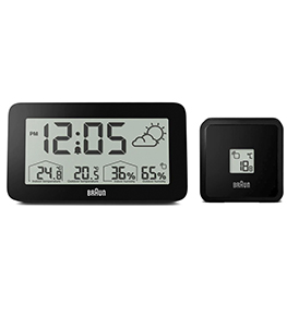 Метеостанция и Будильник <br>BC13 Black 