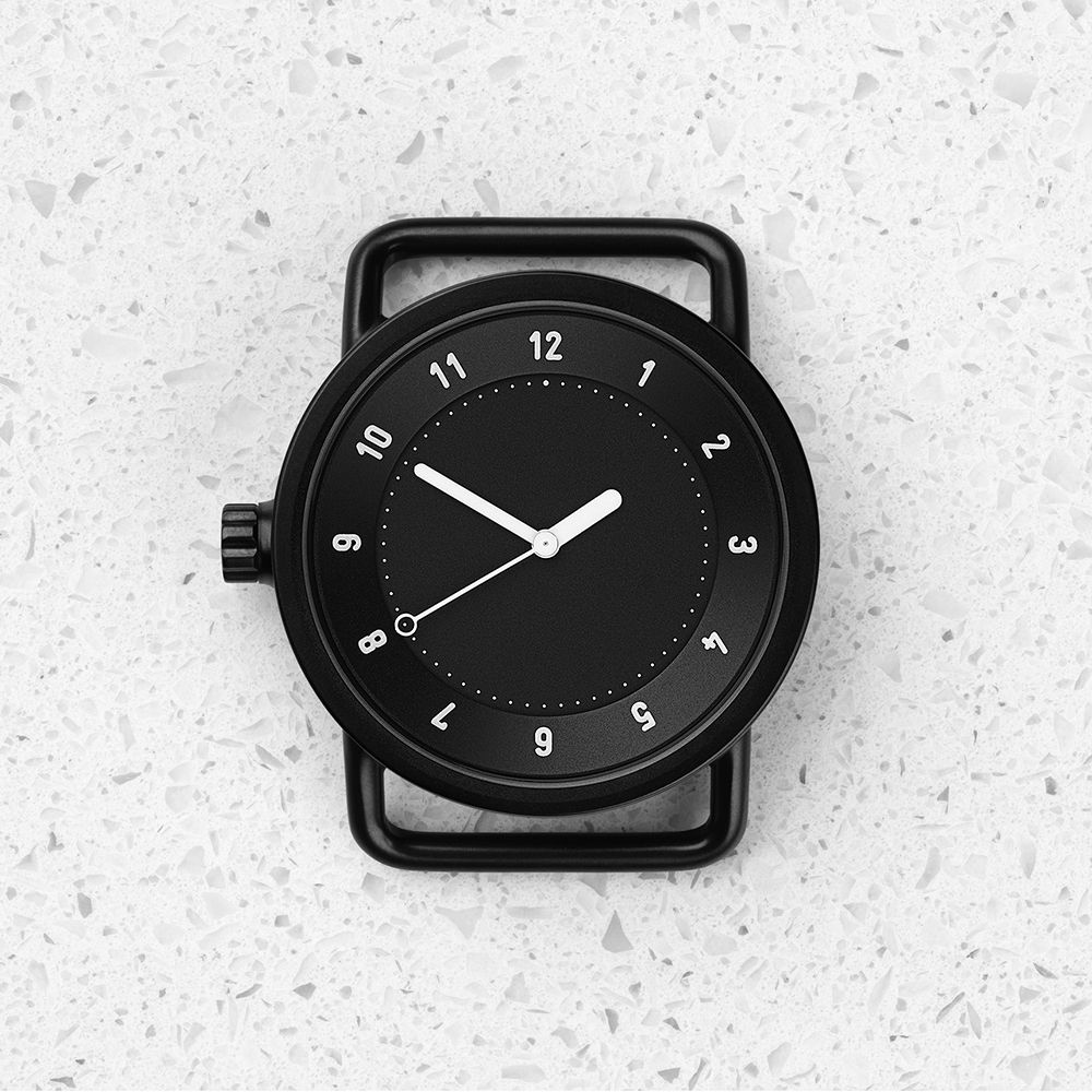 TID No.1 Black Tan Leather