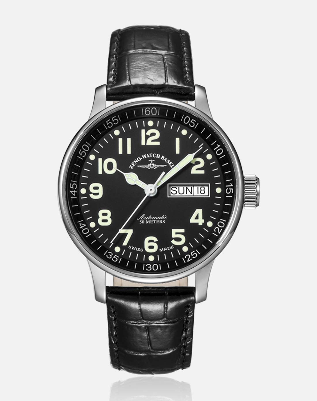 ZENO Watches Zeno Pilot Day Date Ref. 336DD-a1