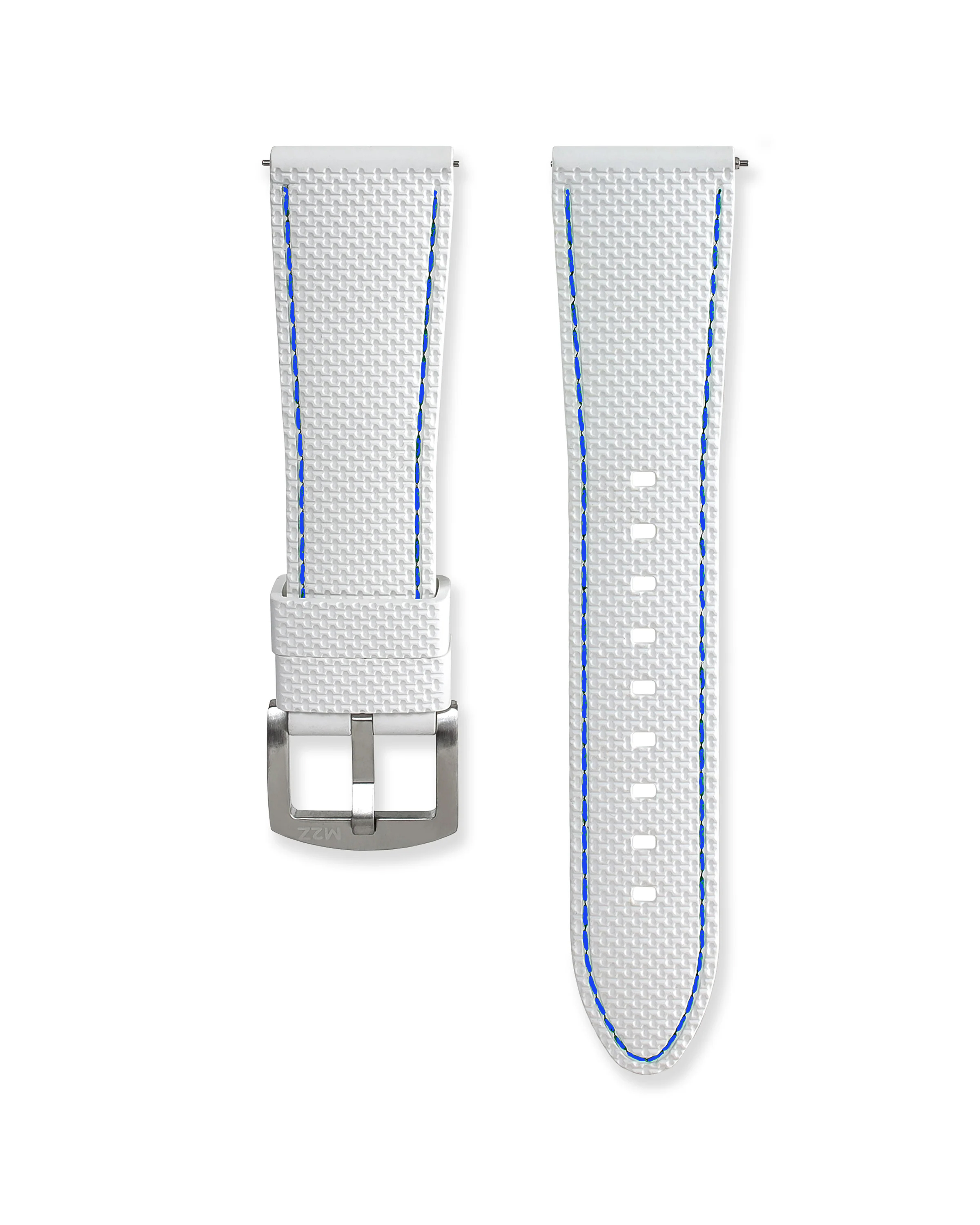 M2Z Watches Ремешок для DIVER WATCH White Blue
