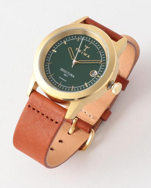 часы Triwa Skultuna II Brown Classic Automatic Limited Edition фото 7