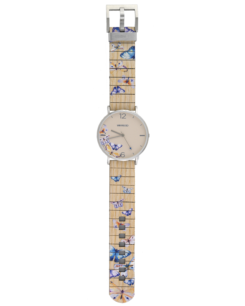 часы WeWood AURORA BUTTERFLY BEIGE фото 8