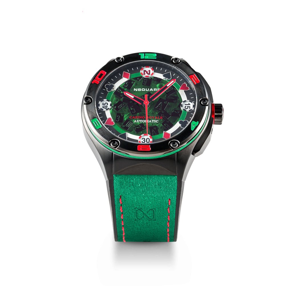 часы NSQUARE Casino Royale Green N40.1 Limited Edition фото 6