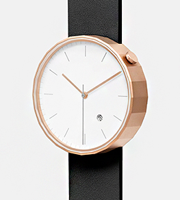 Polygon Watch Rosegold Black 