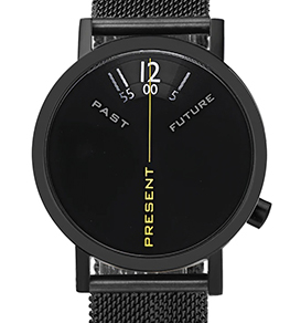 Past & Future all <br>black steel 40 mm 