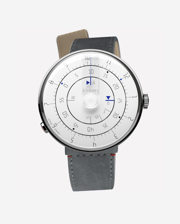 Klokers KLOK-01 MINIMAL White Grey