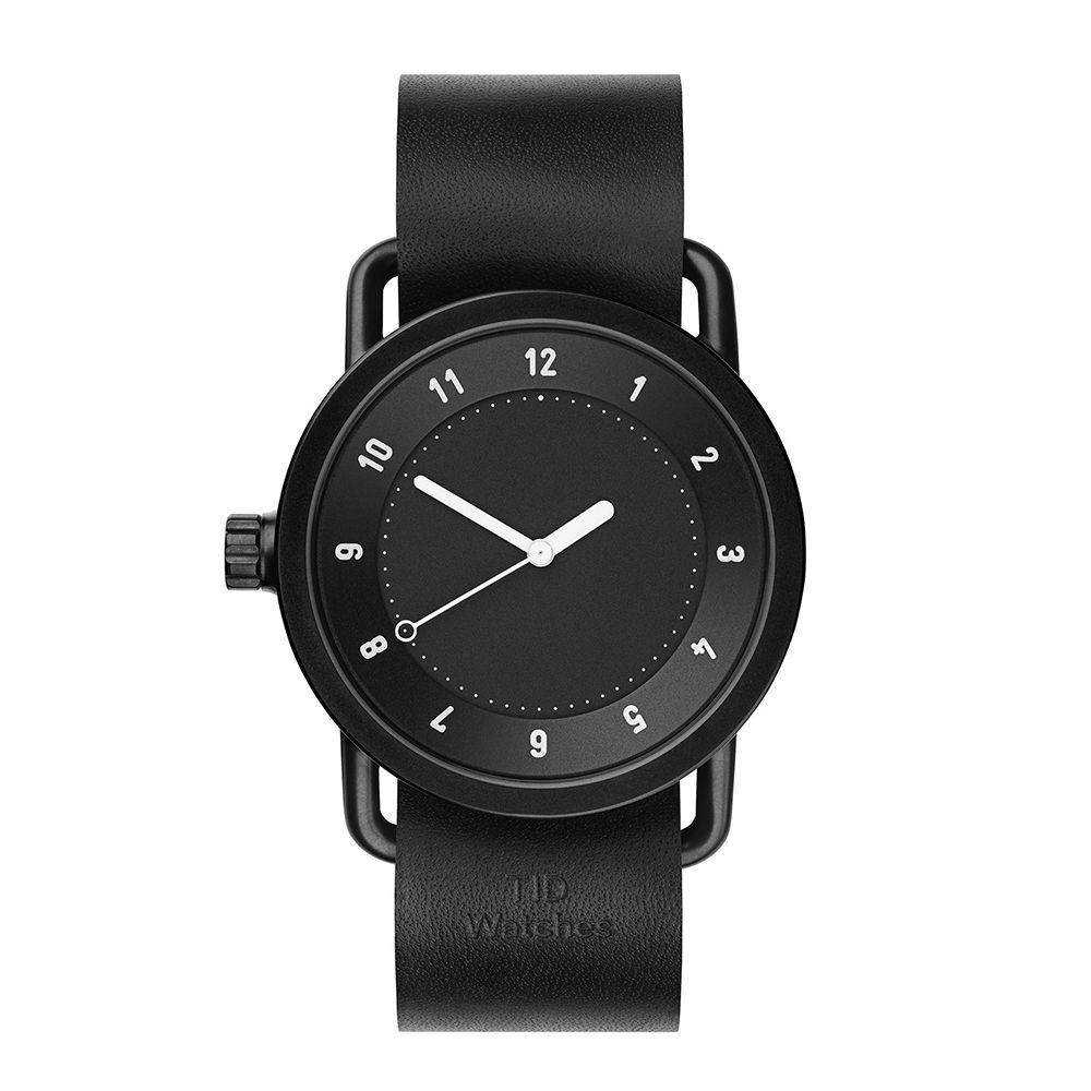 часы TID No.1 Black Leather фото 4