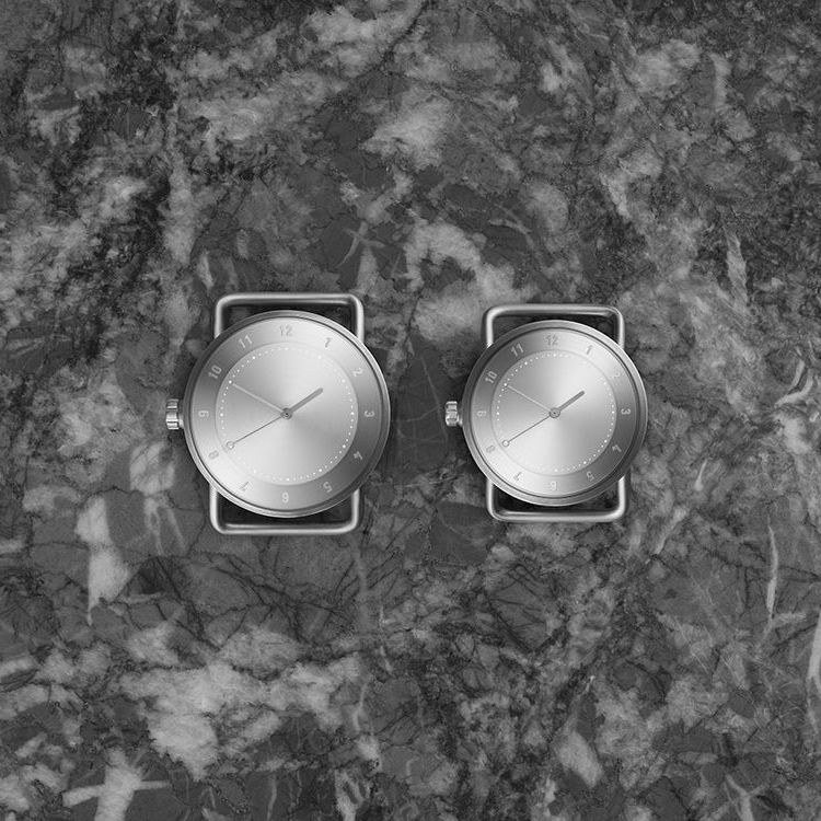 часы TID No.1 Steel Black Leather 36 mm фото 11