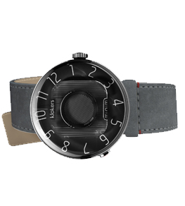 KLOK-08 Minim black Grey 